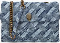 Blauwe KURT GEIGER LONDON Handtas LARGE KENSINGTON SOFT Blauwe KURT GEIGER LONDON Handtas LARGE KENSINGTON SOFT - medium