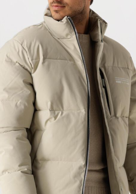 Beige WOODBIRD Gewatteerde jas WBDAPPER PUFF JACKET - large