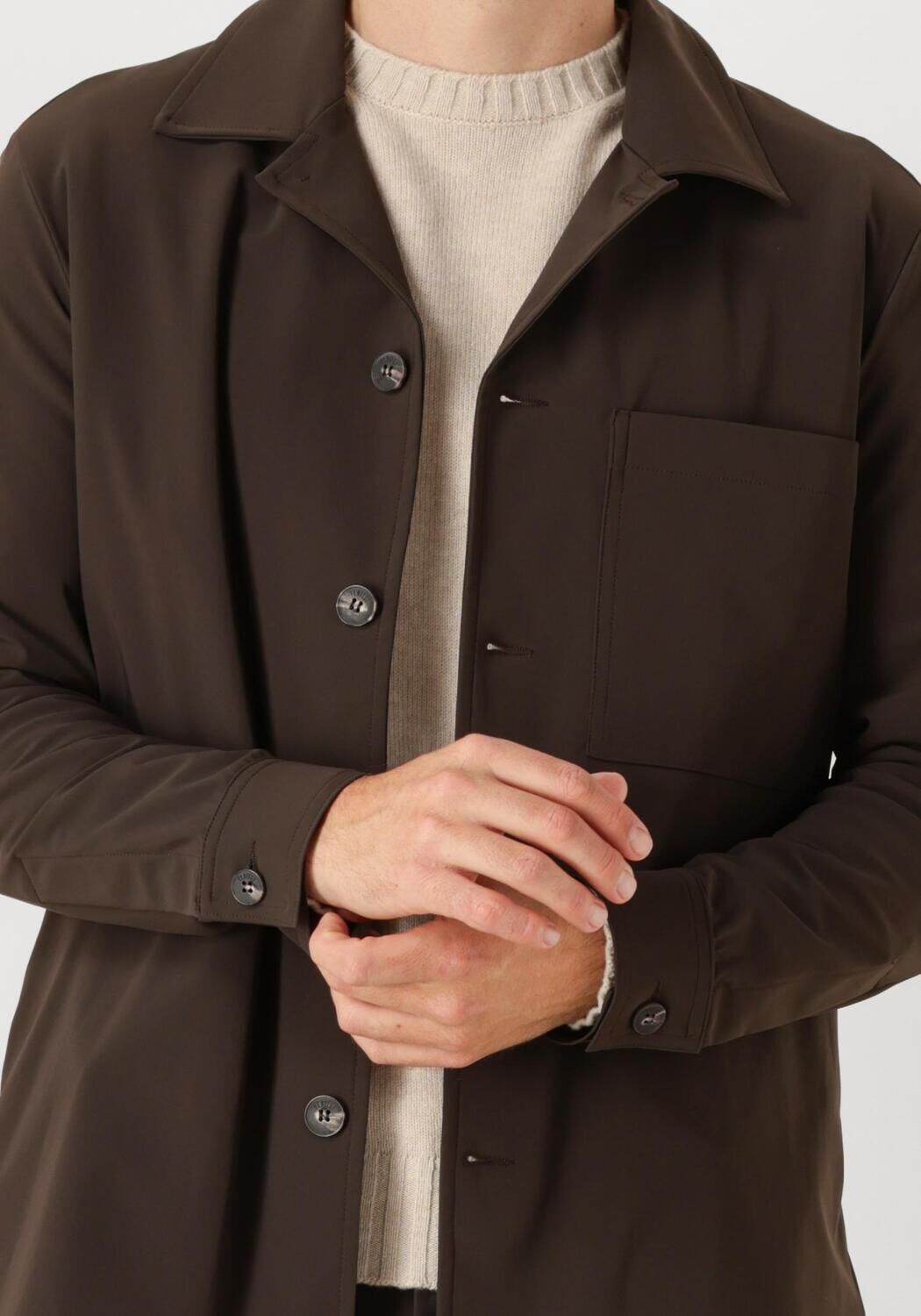 Bruine FERILLI Overshirt WORKER JACKET - large