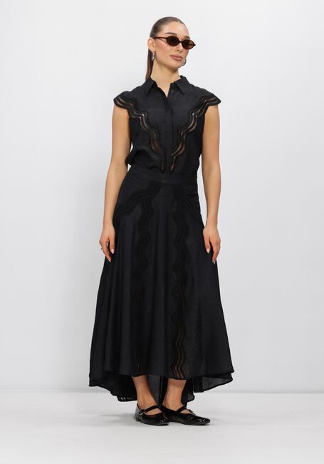 Zwarte COPENHAGEN MUSE Maxirok CMCOLE-SKIRT - large