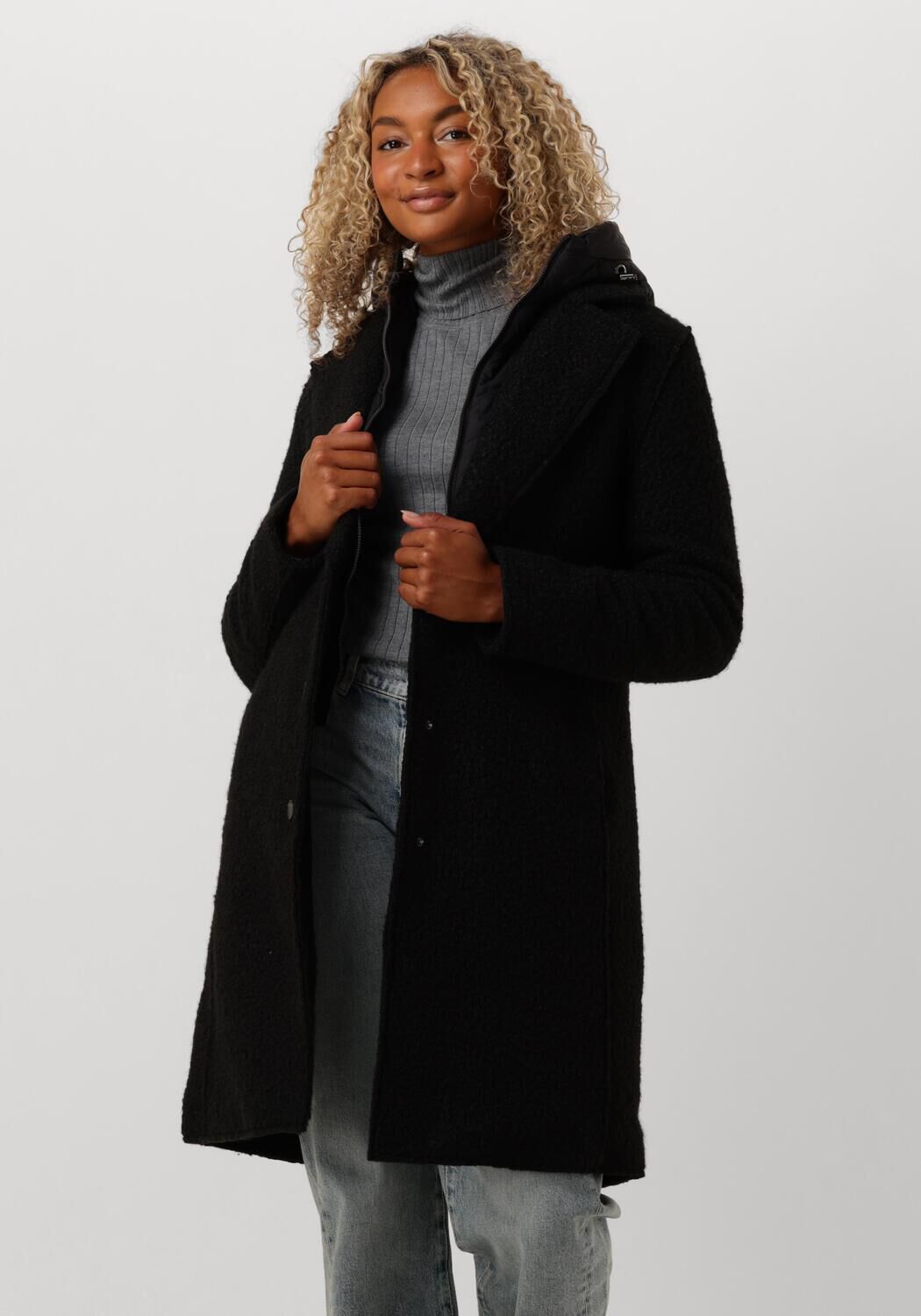 Beaumont Gewatteerde Jas Dames Tara, Maat: 36, Kleur: Zwart