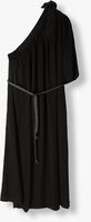 Zwarte SUMMUM Midi jurk DRESS QUINTY SILKY TOUCH - medium