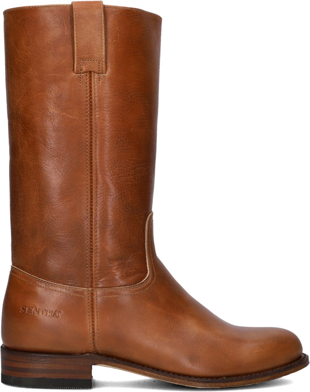 Sendra Hoge Laarzen Dames 3162, Maat: 37, Materiaal: Leer, Kleur: Cognac