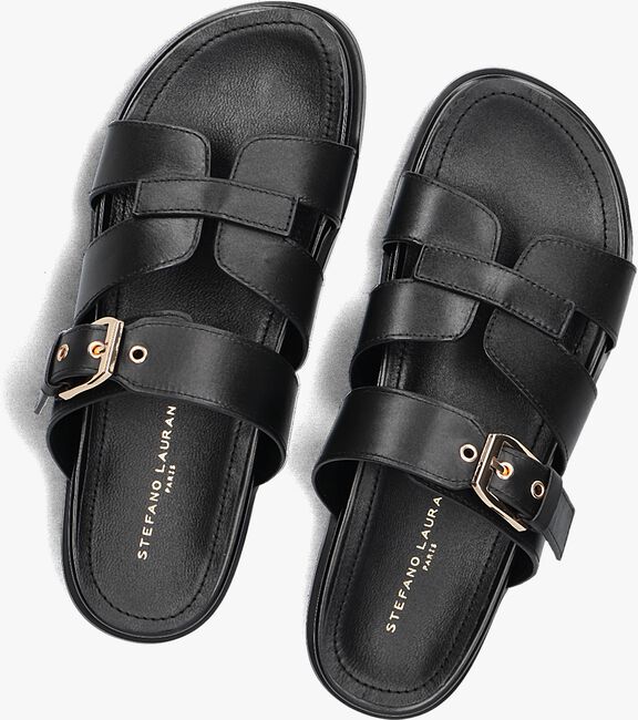 Zwarte STEFANO LAURAN Slippers 89863 1661 Zwarte STEFANO LAURAN Slippers 89863 1661 - large