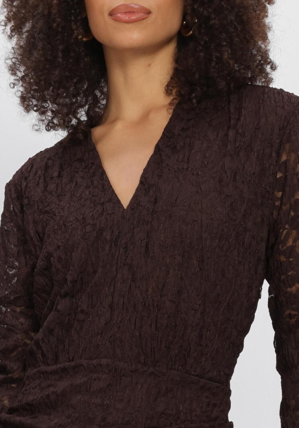 Bruine DANTE6 Mini jurk SKYDANCE LACE MINI DRESS - large