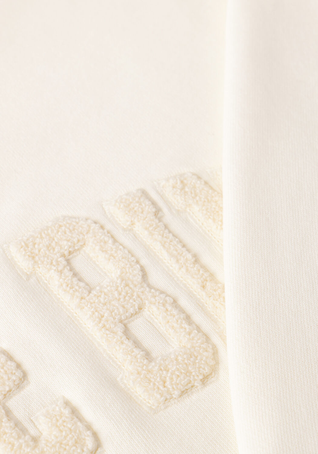 Ecru ANINE BING Sweater HARVEY SWRATSHIRTXWASHED CREAM - large