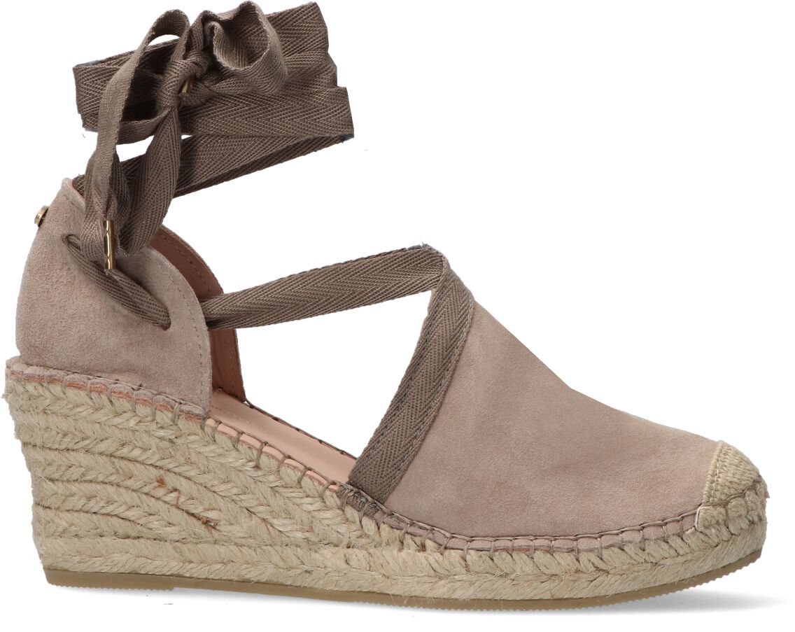Fred de la Bretoniere Espadrilles
Dames 153010224, Maat: 38, Materiaal: Suède, Kleur: Taupe