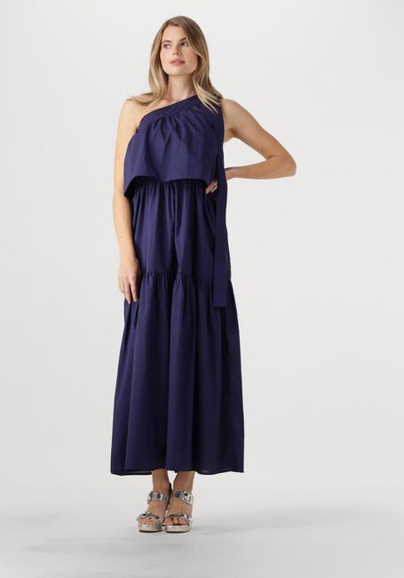 Donkerblauwe VANESSA BRUNO Maxi jurk CORA - large