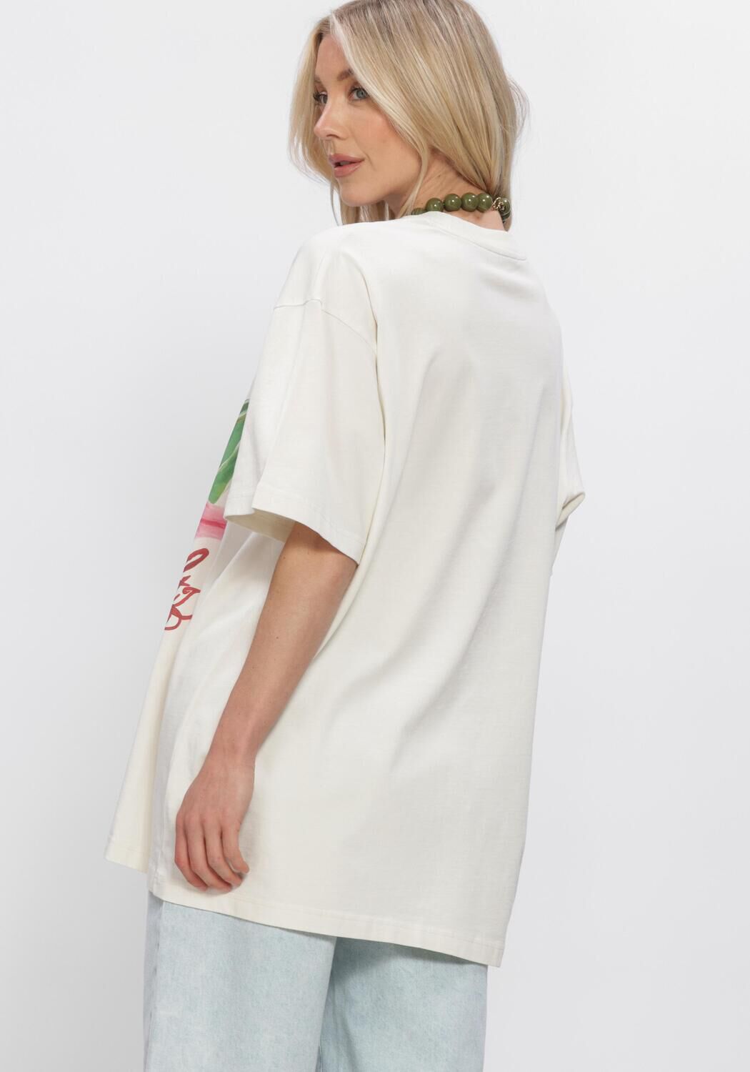 Witte STIEGLITZ Tops & T-shirts KAELLA OVERSIZED T SHIRT - large