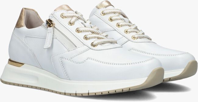Gabor Sneakers Dames Leren Sneakers Wit Gabor Lage Sneakers Leren