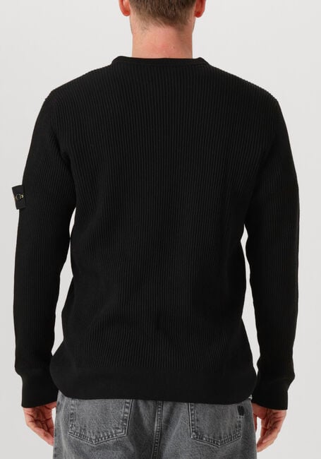 Zwarte STONE ISLAND Trui CREW NECK - large