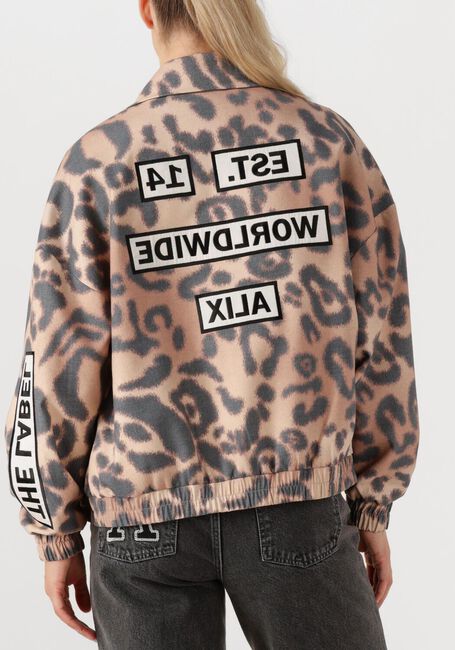 Multi ALIX THE LABEL Jack LADIES WOVEN JAGUAR BOMBER - large