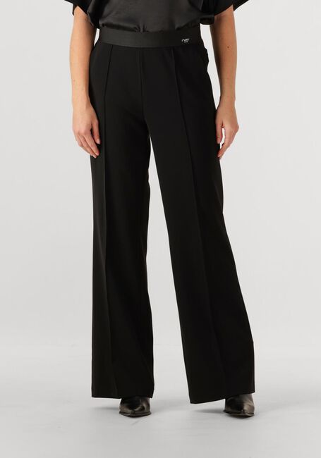 Zwarte CAMBIO Wijde broek AVA - large