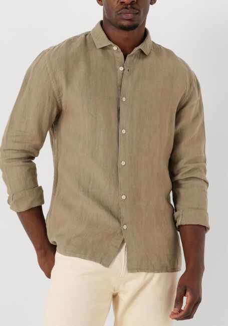 Taupe THE GOODPEOPLE Casual overhemd SOHO - large
