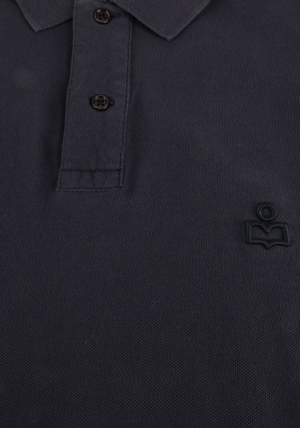 Donkerblauwe ISABEL MARANT Polo AFKO PLASTRON - large