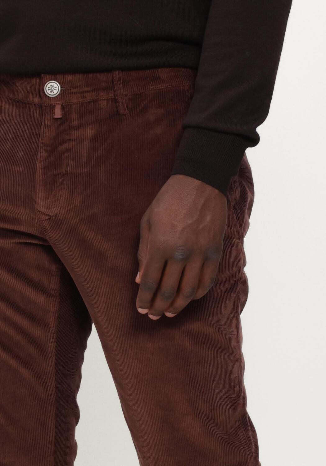 Bruine JACOB COHEN Chino PANTALONE SLIM FIT BOBBY - large