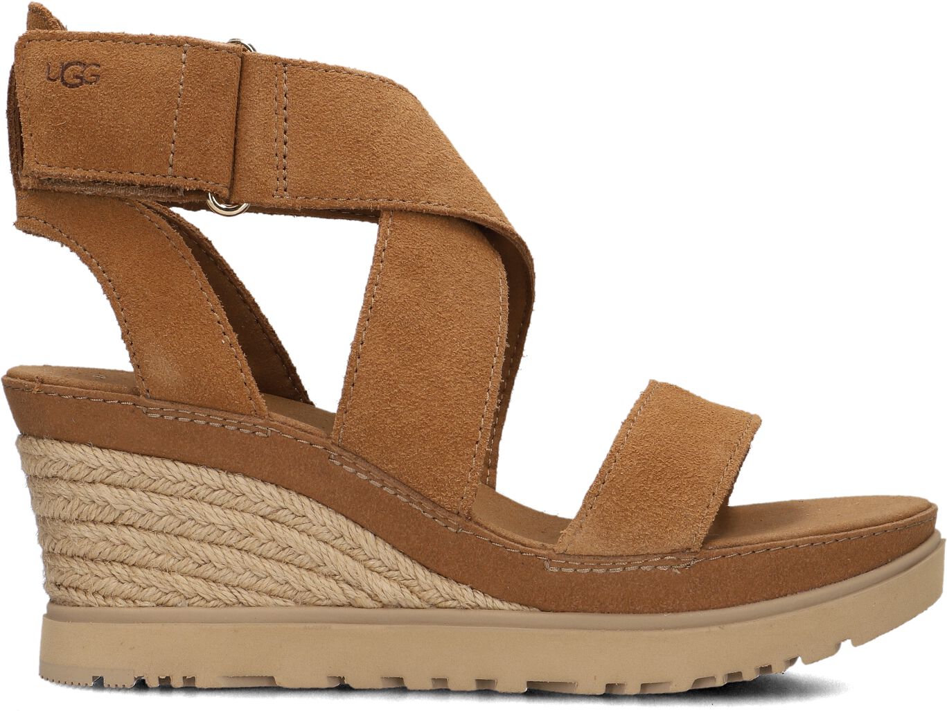 UGG Sandalen
Dames Ileana Ankle, Maat: 37, Materiaal: Suède, Kleur: Cognac
