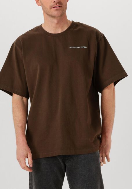 Bruine THE SAVAGE REPORT T-shirt TSR OPTIC - large