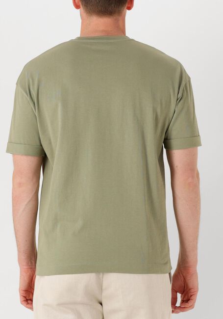 Groene DRYKORN T-shirt THILO 520198 - large