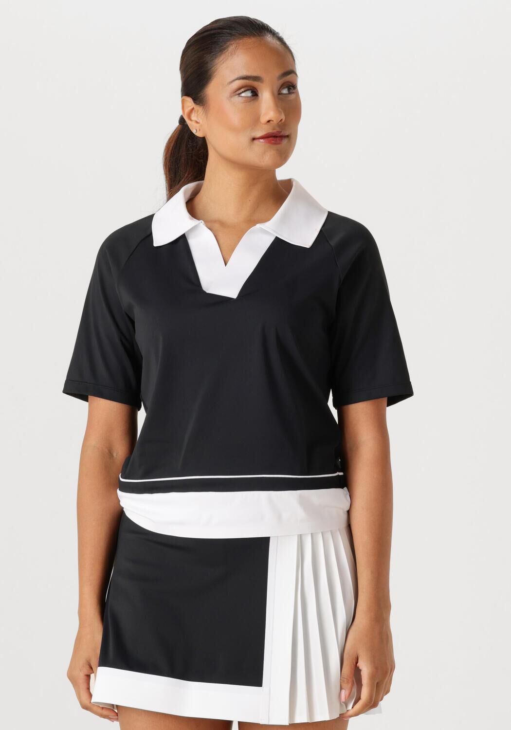 Goldbergh Polo Dames Piccola Polo Top, Maat: S, Kleur: Zwart afbeelding 1