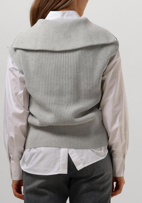 Grijze PENN & INK Spencer 283 JUMPER - large