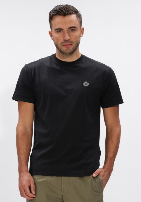 Zwarte STONE ISLAND T-shirt SS T-SHIRT S0013 - large