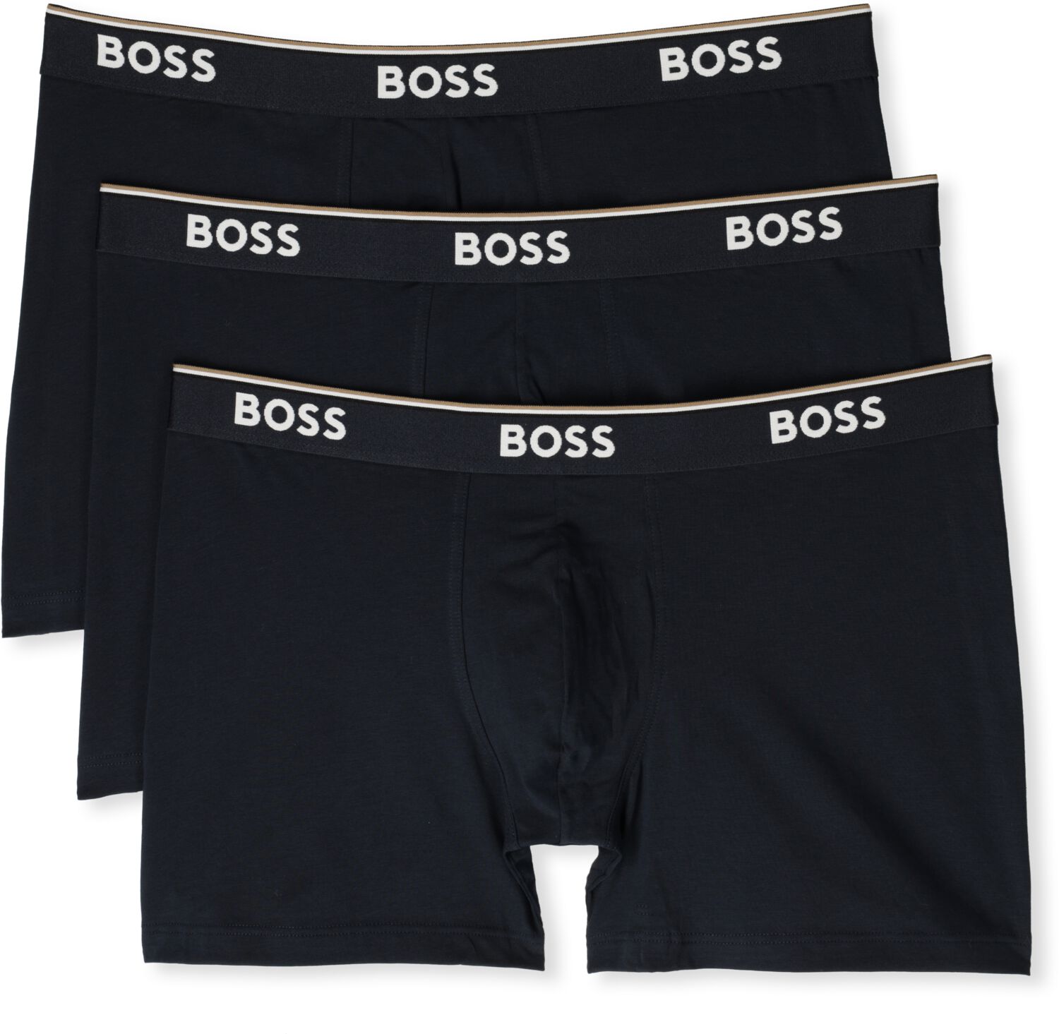 Boss Black Boxershort
Heren Boxerbr 3p Power, Maat: L, Kleur: Blauw