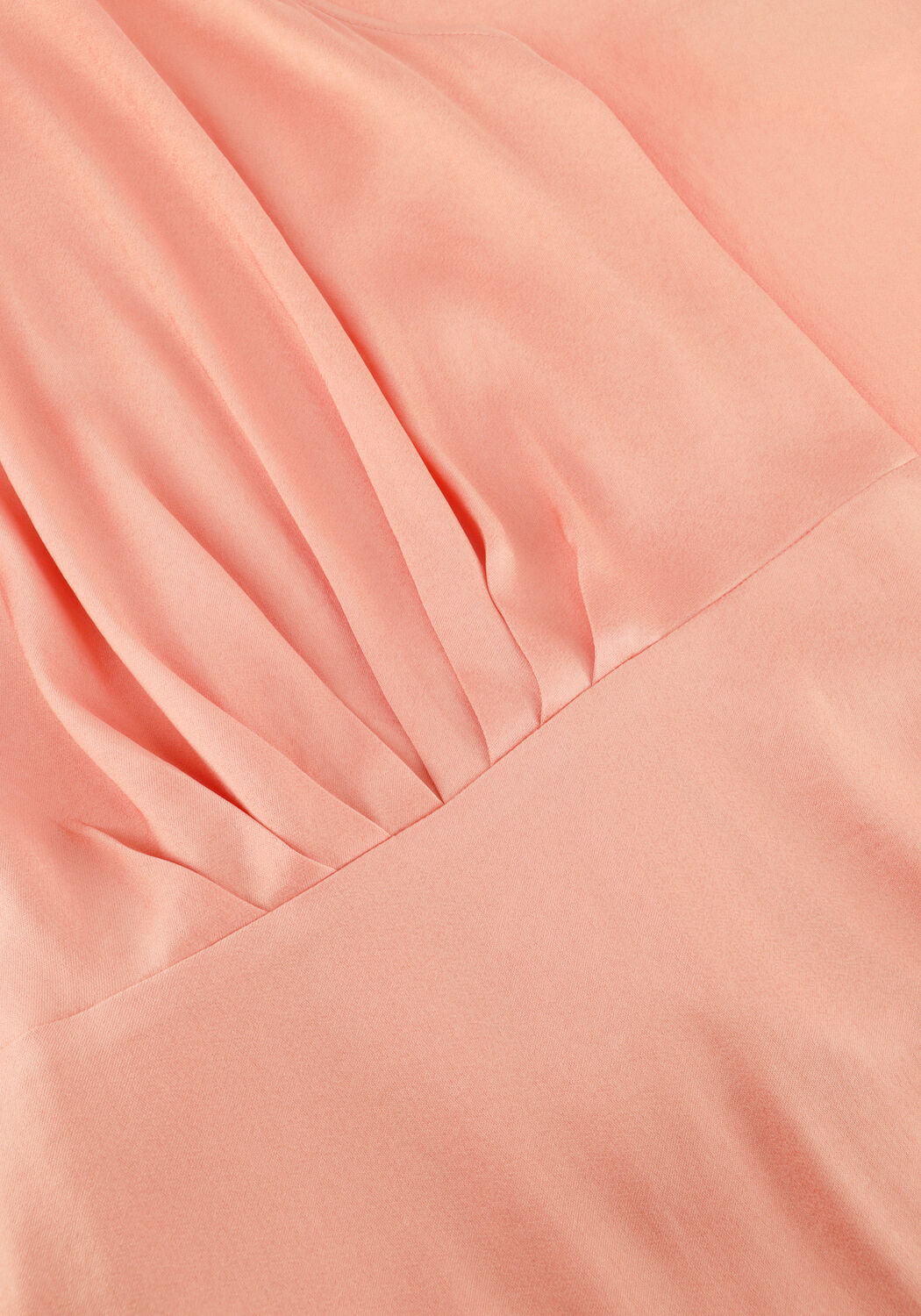 Perzik DRYKORN Maxi jurk AMABEL - large