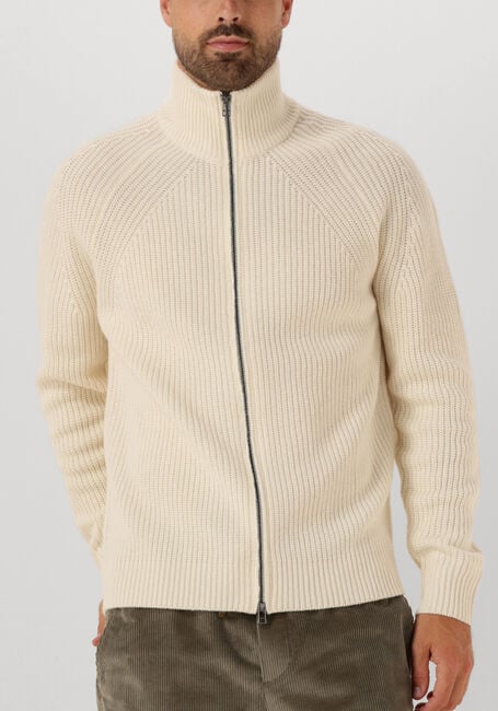 Ecru FORÉT Vest DELTA WOOL ZIP KNIT - large
