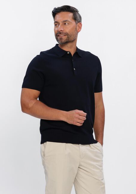 Donkerblauwe PROFUOMO Polo POLO SS LUXURY BASIC - large