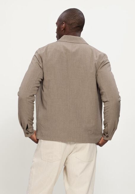 Beige LES DEUX Jack COMO COACH JACKET - large