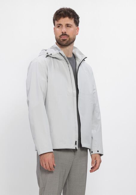 Grijze WOOLRICH Jack TWO LAYERS PACIFIC JACKET - large