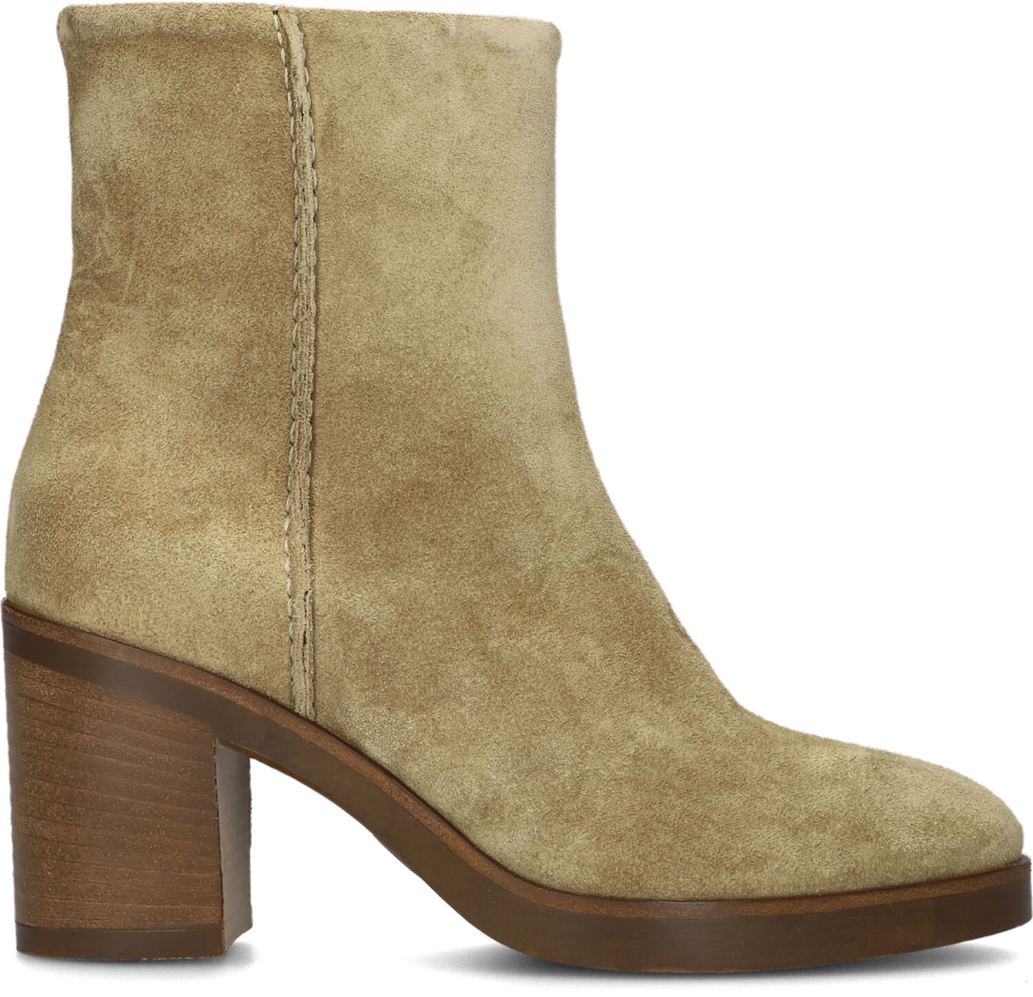 VIA VAI Enkellaarsjes
Dames Taara Enkel, Maat: 38, Materiaal: Suède, Kleur: Beige