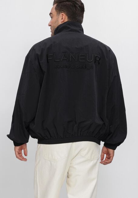Zwarte FLANEUR Jack SOUND + DESIGN OVERSIZED JACKET - large