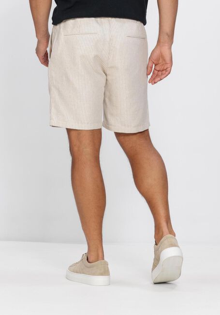 Beige PROFUOMO Korte broek SHORT STRIPE - large