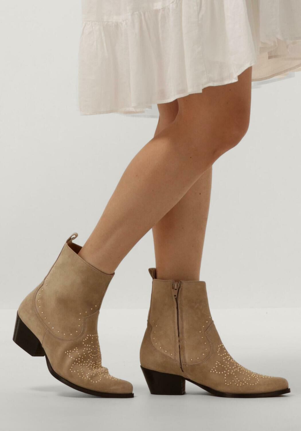 Beige TORAL Enkellaarsjes CAMERON - large