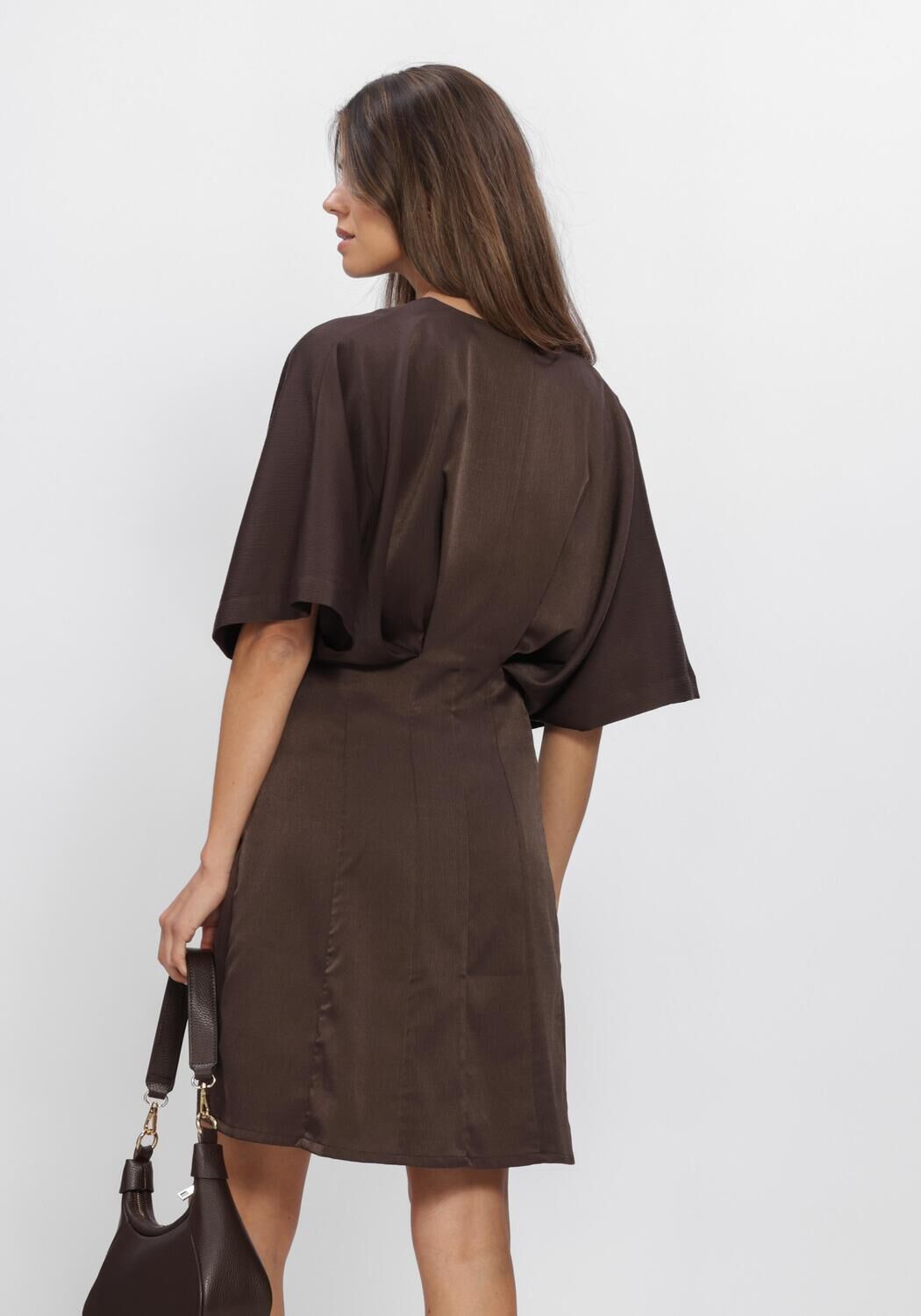 Gele COPENHAGEN MUSE Midi jurk CMVIANNA-DRESS - large