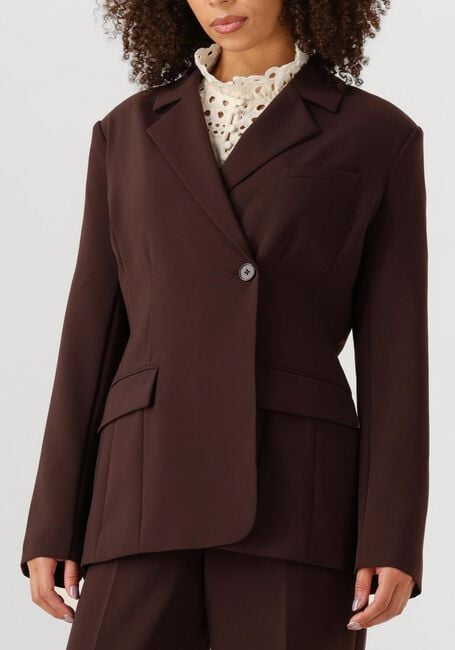 Bruine SECOND FEMALE Blazer FIQUE FITTED BLAZER - large