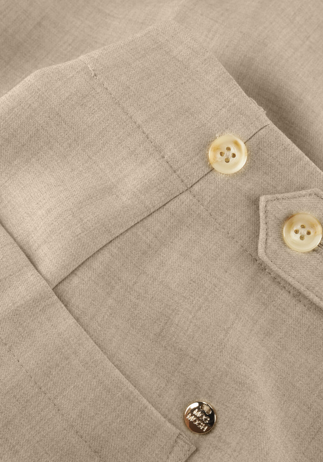 Beige MOS MOSH Pantalon MMLEYSA FLAIR PANT - large