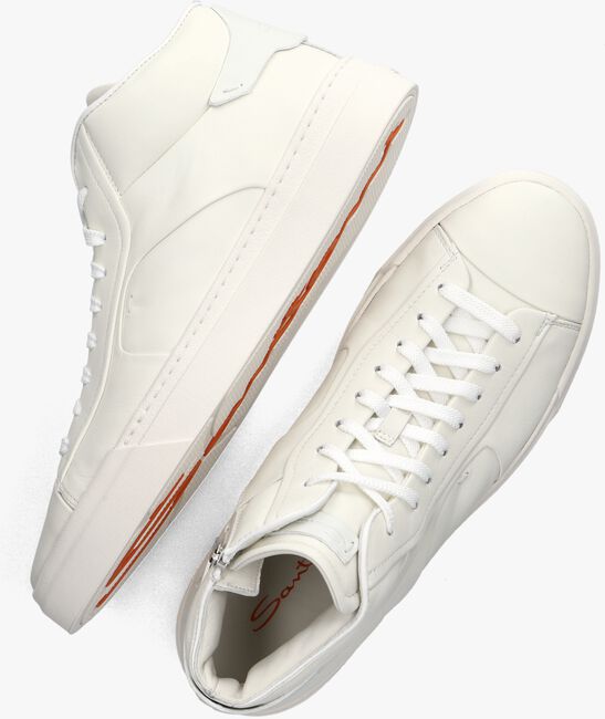 Witte SANTONI Sneakers 21555 LED - large