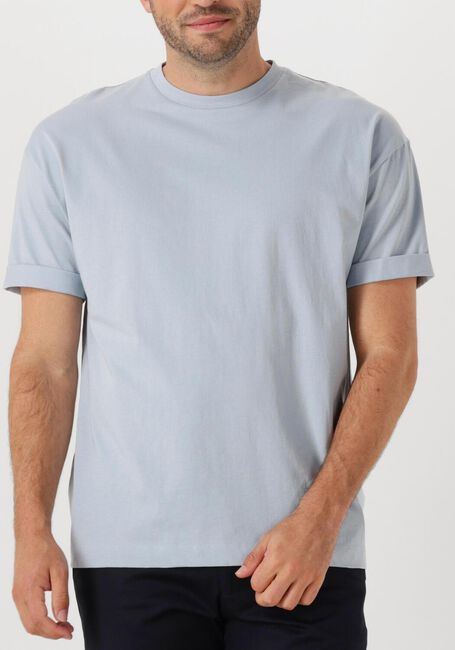 Lichtblauwe DRYKORN T-shirt THILO 520198 - large