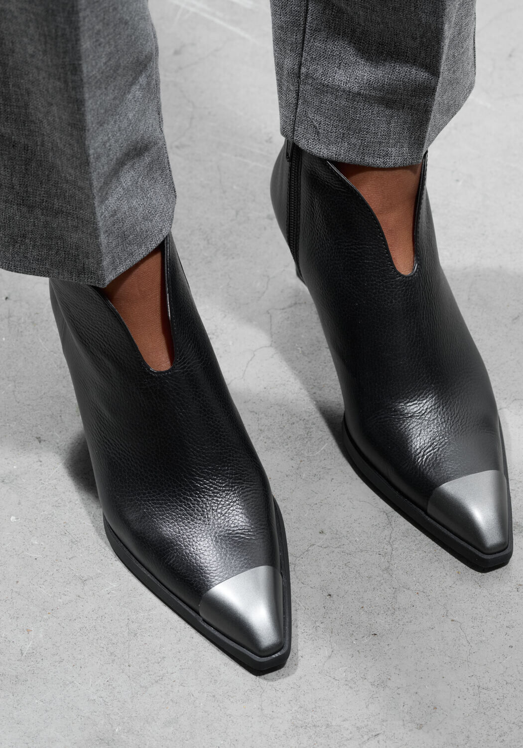 Zwarte HISPANITAS Enkellaarsjes HI243596 - large