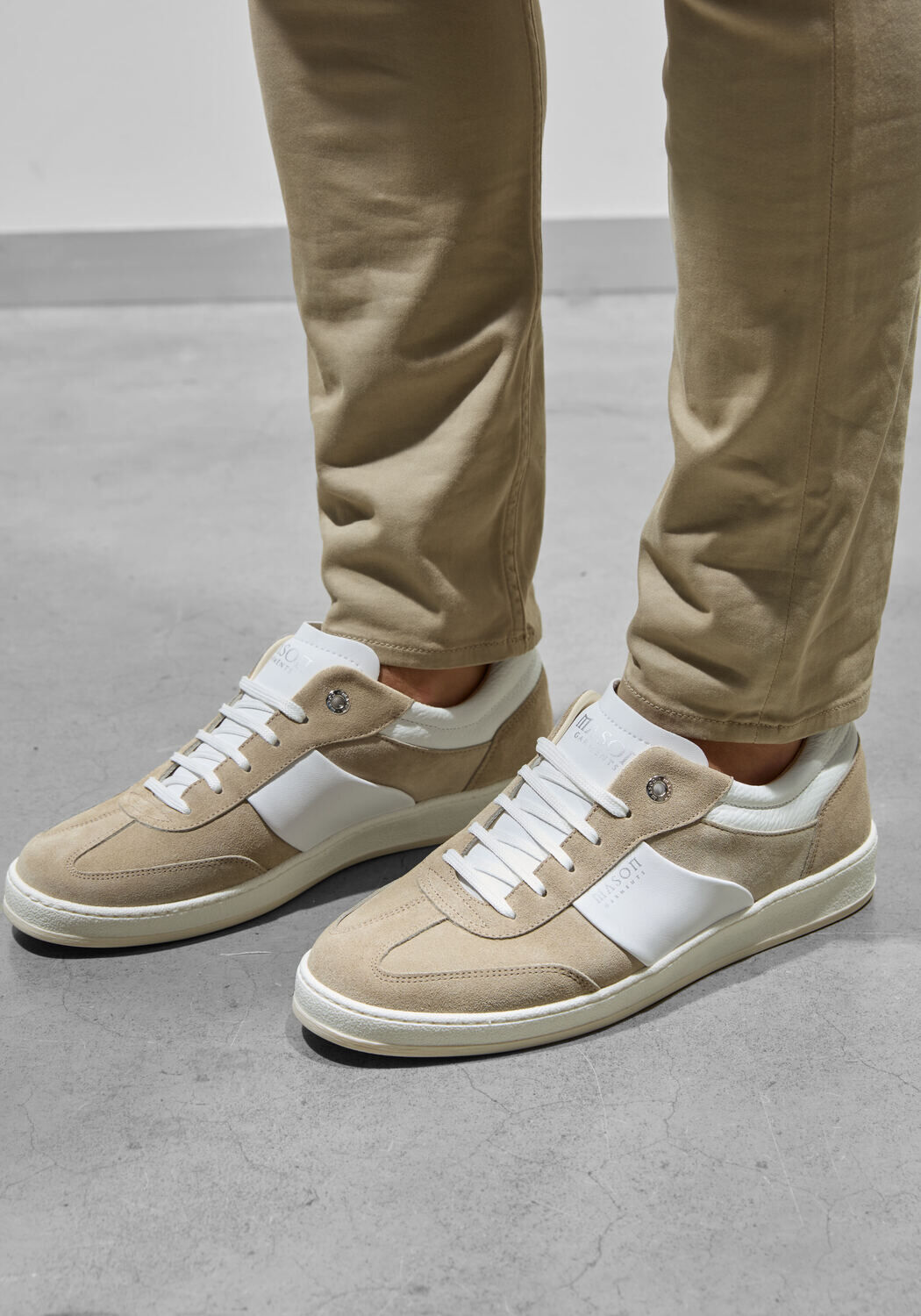 Beige Mason Garments Lage sneakers NAPOLI TRADIZIONALE - large