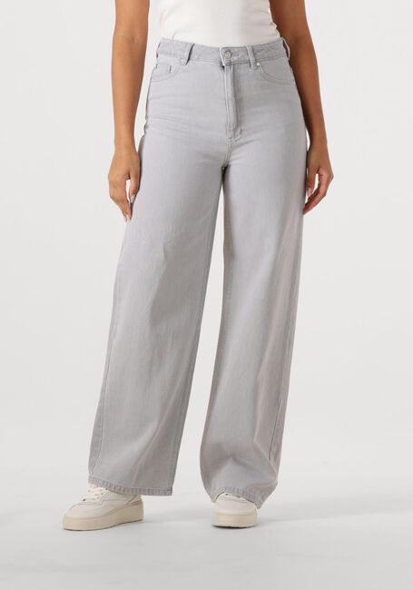 Grijze SECOND FEMALE Wide jeans DENIRA DENIM JEANS - large