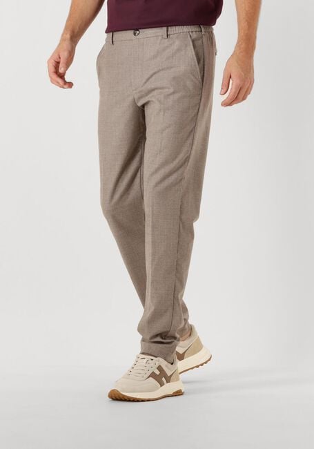 Beige VALENZA Pantalon COMBAT WOOL TAPERED TROUSERS - large