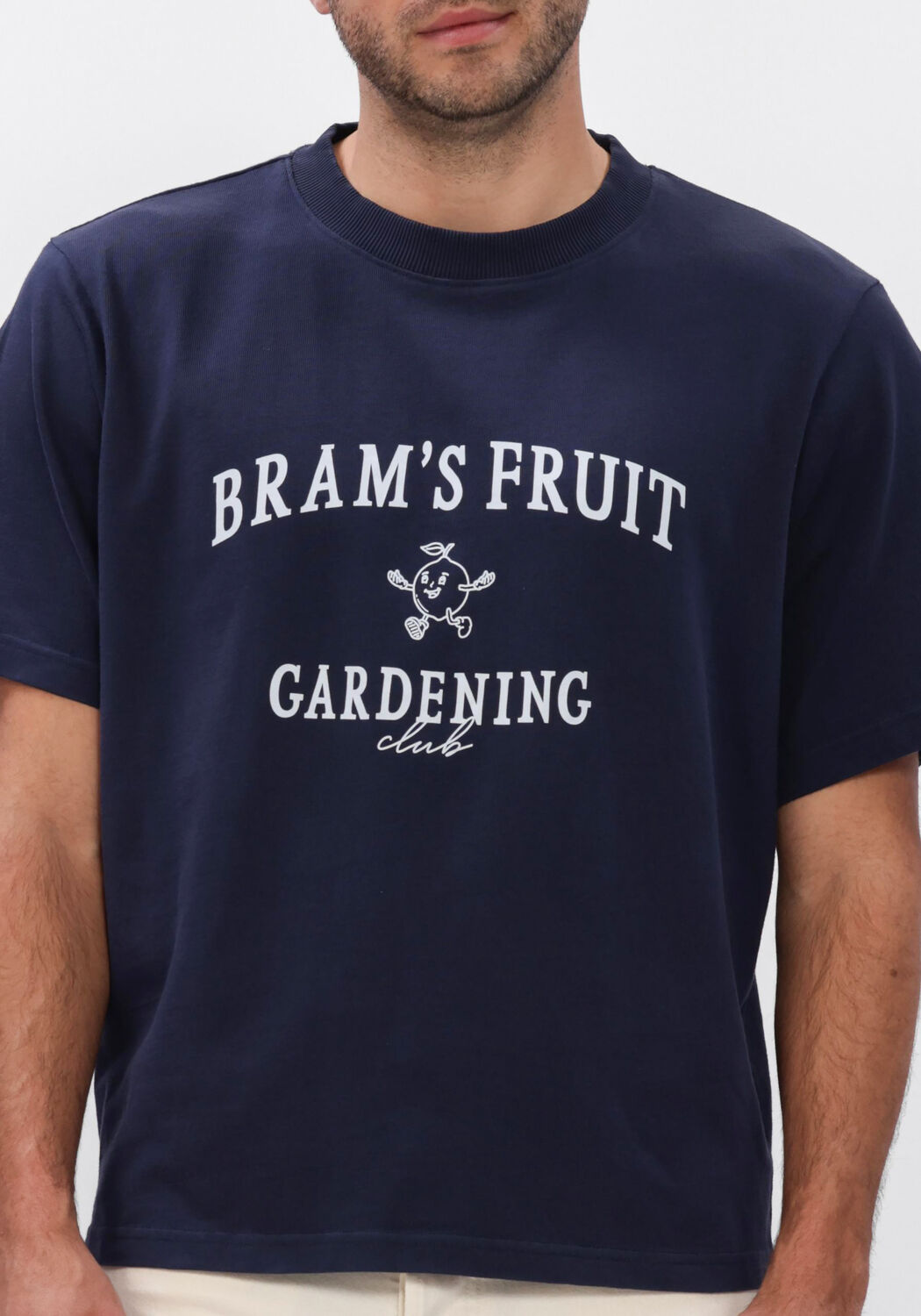 Blauwe BRAM'S FRUIT T-shirt GARDENING CLUB T-SHIRT - large