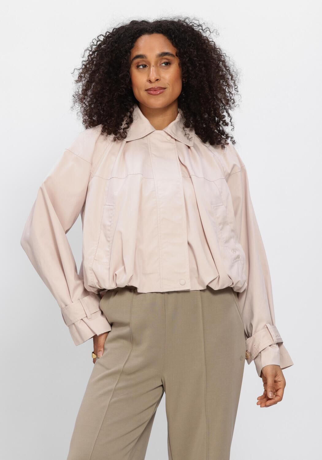 Aimee the Label Jack Dames Zinnia Jacket, Maat: XL, Kleur: Lichtroze afbeelding 1