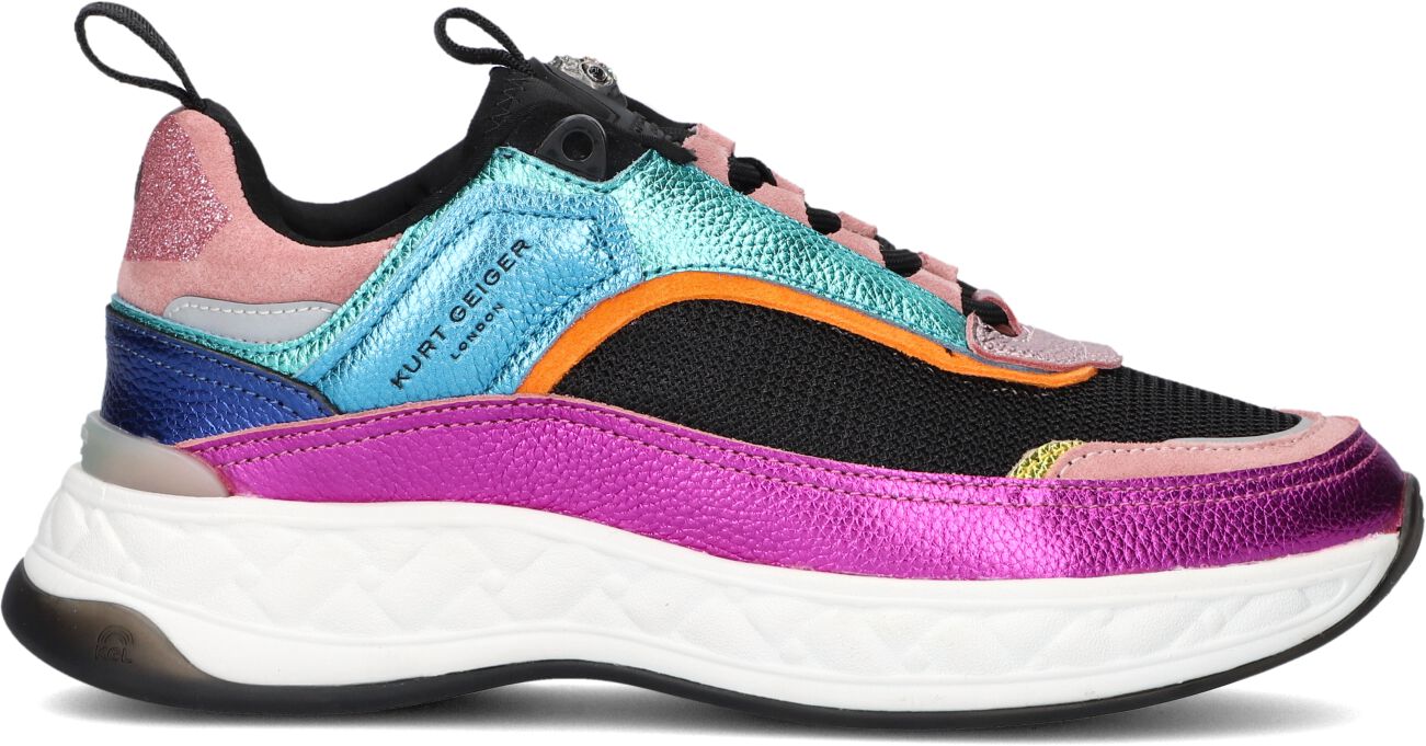 Kurt Geiger London Lage Sneakers Dames Kensington Sneaker, Maat: 40, Materiaal: Leer