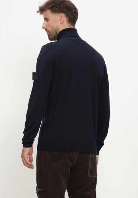 Donkerblauwe STONE ISLAND Coltrui T-NECK S00FC - large