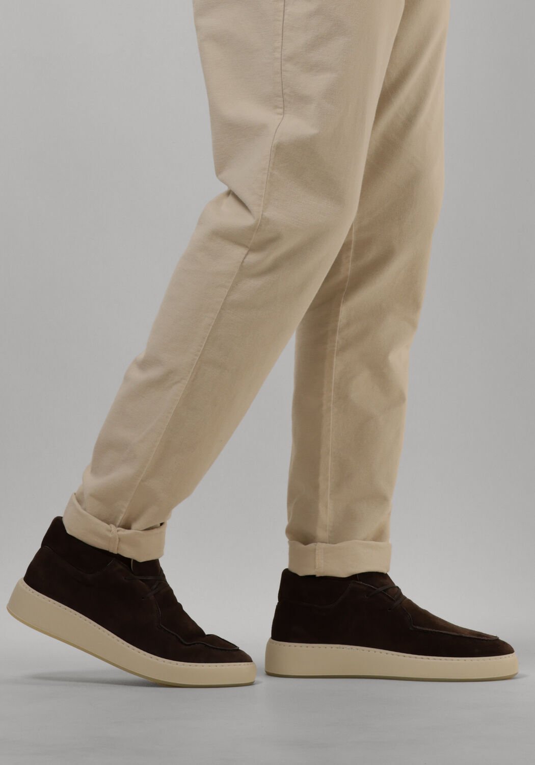 Grijze NUBIKK Lage sneakers JIRO GIO - large